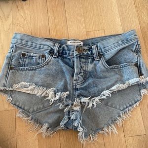 One Teaspoon Bonitas Shorts Size 24